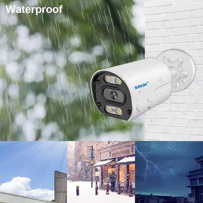 Caméra IP/POE 5MP avec audio
