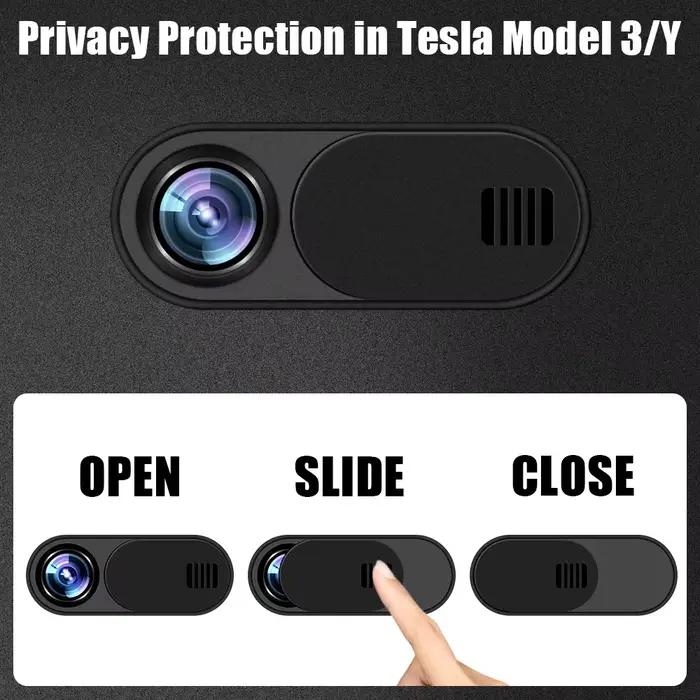 Caméra Couvercles d'objectif pour Tesla modèle 3/Y Highland 2016 – 2024