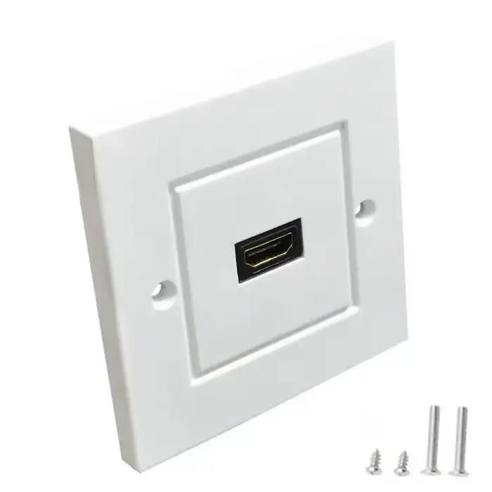 Panneau de prise haute définition Compatible HDMI 86mm