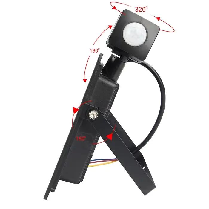 Projecteur LED 220V avec détecteur de mouvement