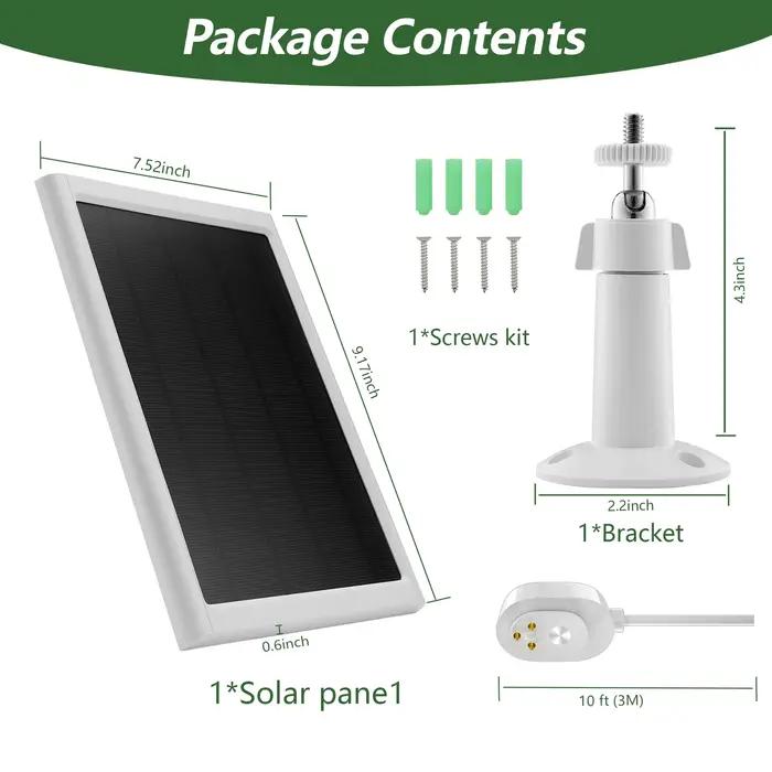 Panneau solaire 8W pour caméras Arlo