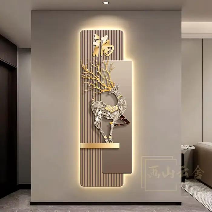 Entrée de luxe légère, lumières Led