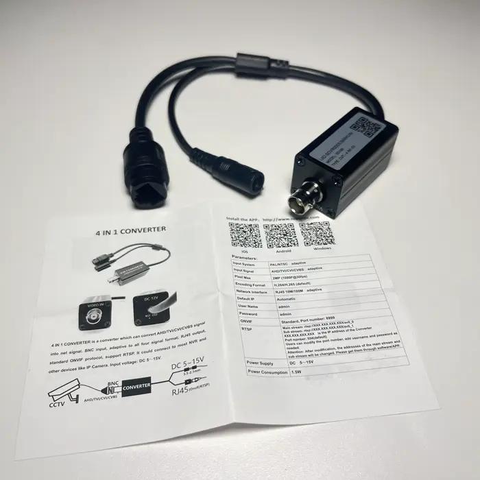 Caméra de sécurité mini CCTV 1080P AHD/TVI/CVI/CVBS pour surveillance en temps réel compatible avec iOS Android et Windows occasions spéciales