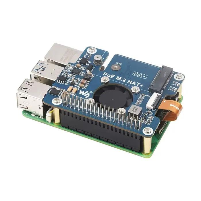 Adaptateur PCIe vers M.2 pour Raspberry Pi 5 avec prise en charge PoE