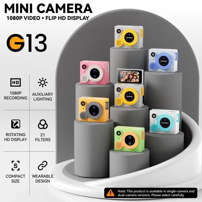 Caméra miniature rotative ABMF avec écran tactile