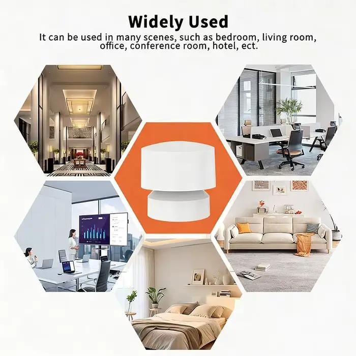 Détecteur de présence humaine intelligent Zigbee ou Wi-Fi