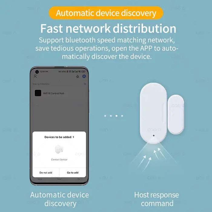 Capteur intelligent de porte et fenêtre ZigBee