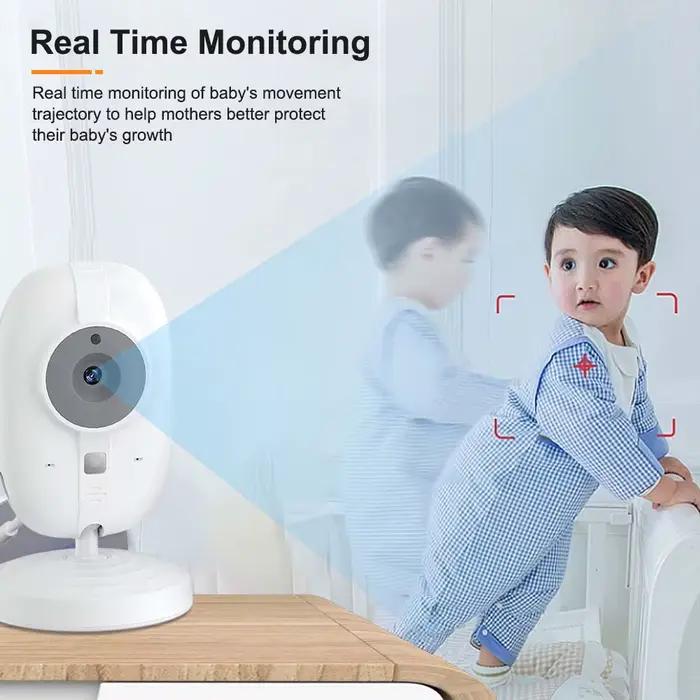 Caméra de surveillance vidéo 3.5 pouces avec vision nocturne 2.4G Mother Kid 2 Way Audio Talk