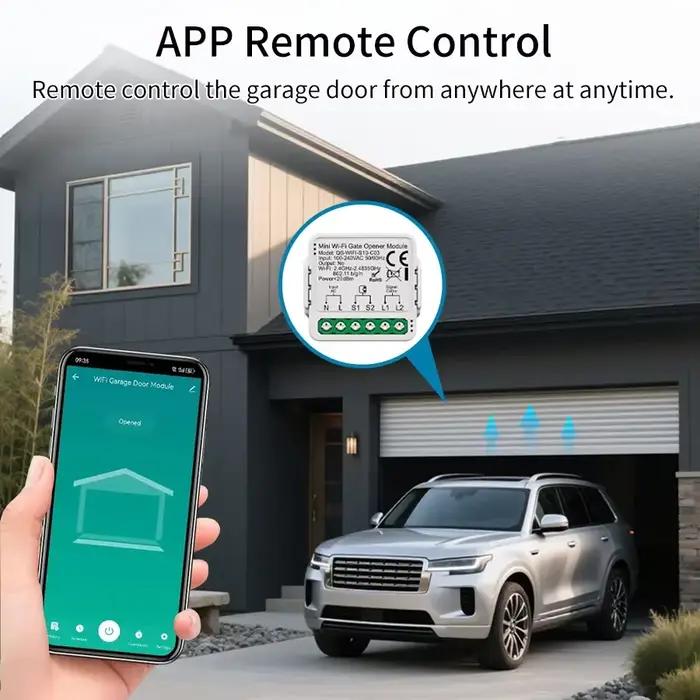 Tuya ZigBee WiFi ouvre-porte de Garage contrôleur de porte intelligent Module de commutation minuterie vie intelligente APP télécommande Alexa Google Home