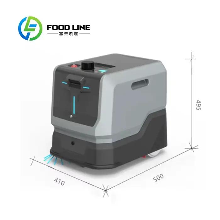 Robot de nettoyage de sols IA commercial personnalisé