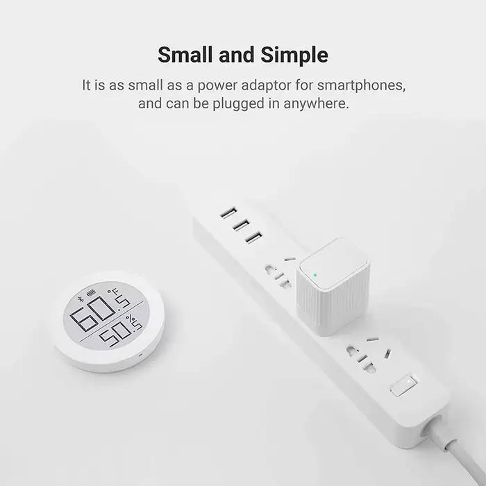 Qingping Bluetooth passerelle Hub Compatible WIFI vue à distance données sous-appareil liaison intelligente appareil domestique fonctionne avec Mihome Xiaomi