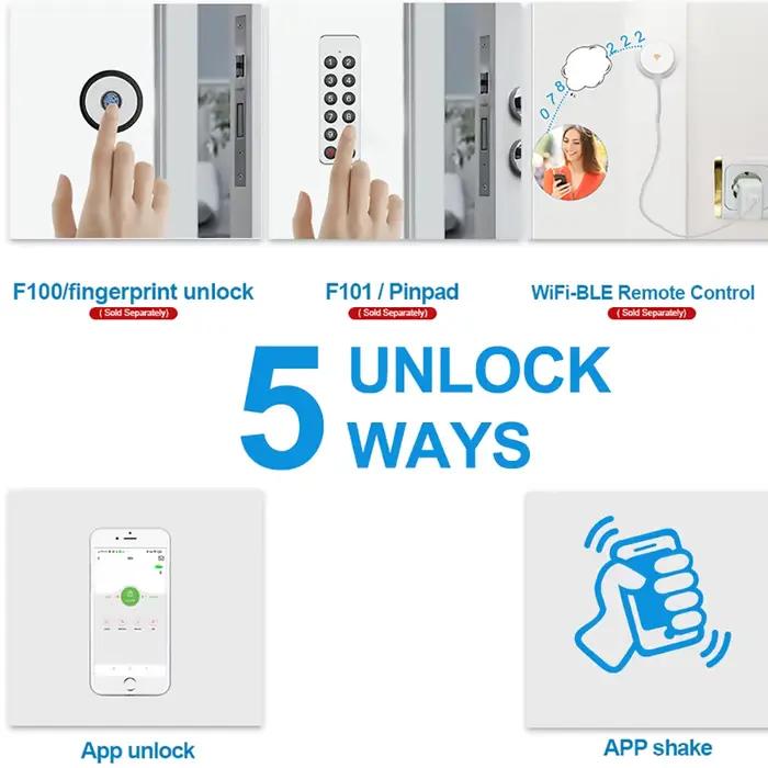 Wehere serrure de porte intelligente Style Nuki pas changer cylindre