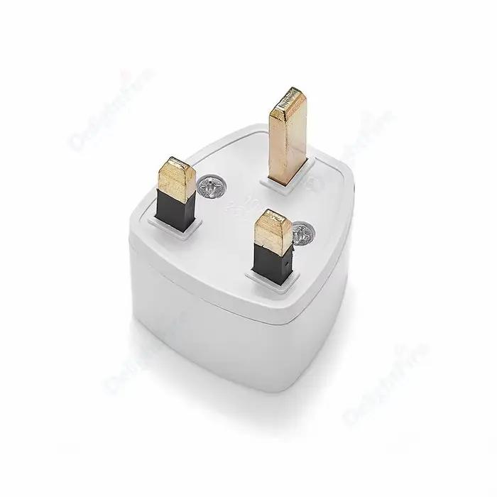 Adaptateur de prise britannique pour voyageurs - Prise électrique britannique de Singapour - Convertisseur de puissance Type G pour usage général et résidentiel