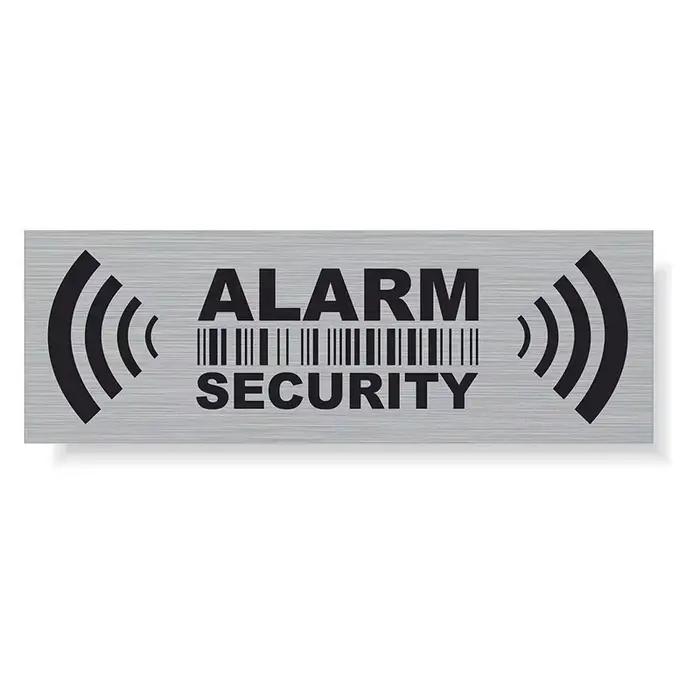 Autocollants de signe d'iode d'alarme de sécurité