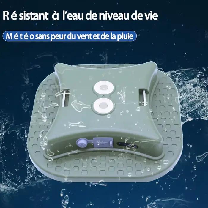 MOSLIGHTING rechargeable Camping forte lumière avec aimant zoom portable lampe de poche tente