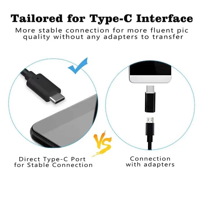 Caméra endoscope USB Type-C