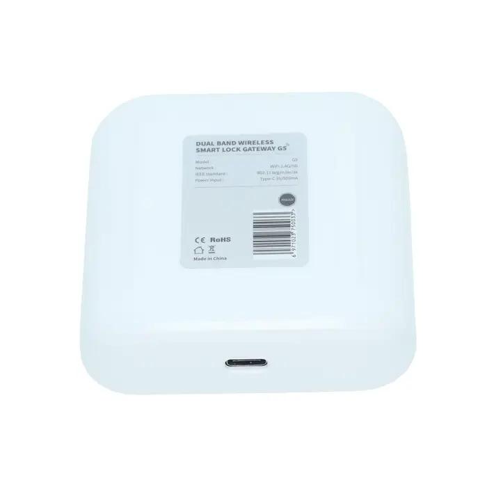 TTLock ou TTHotel APP dispositif passerelle Hub G5 Bluetooth-compatible vers 2.4G 5G WiFi convertisseur pour télécommande serrure intelligente