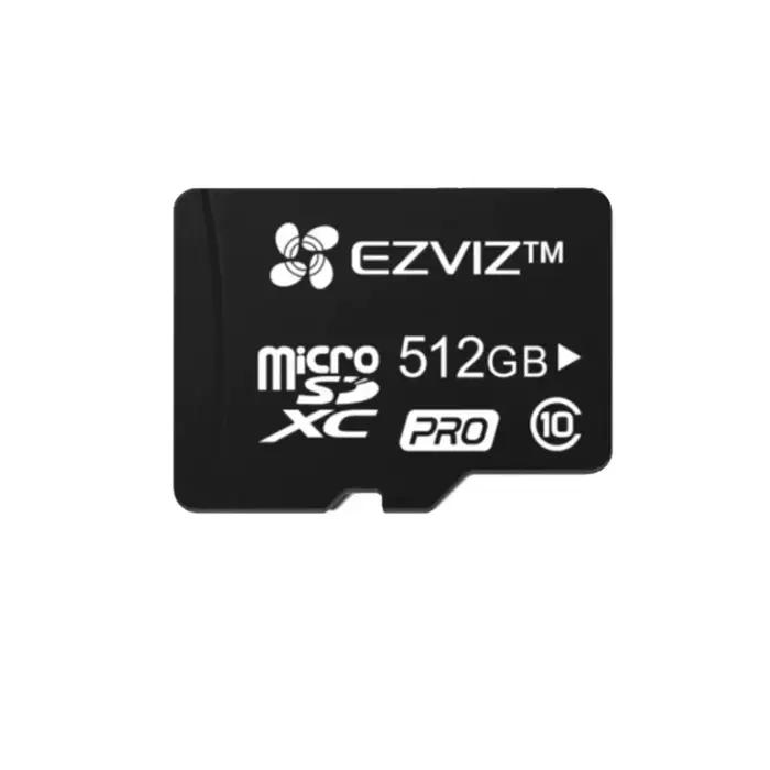EZVIZ 32GB 64GB 128GB 256GB 512GB classe 10 haute vitesse lecture écriture carte MicroSD TF pour caméra de sécurité Hikvision