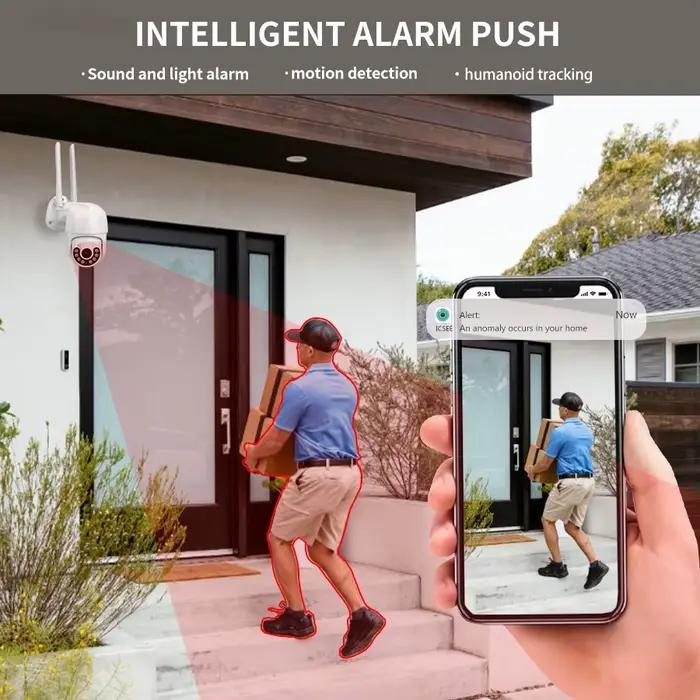Caméra de surveillance WIFI sans fil extérieure 2MP