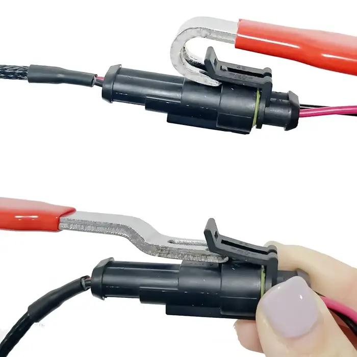 Outil de démontage de séparateur de connecteur de borne électrique pour véhicules multicolores adapté à la plupart des voitures pour réparation automobile facile et sûre