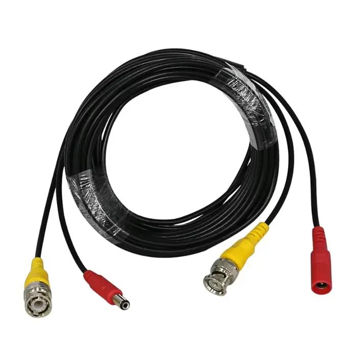 ESCAM 59ft 18m 32ft 10m BNC + câble de vidéosurveillance cc pour caméra de Surveillance analogique AHD CVI CCTV DVR Kit