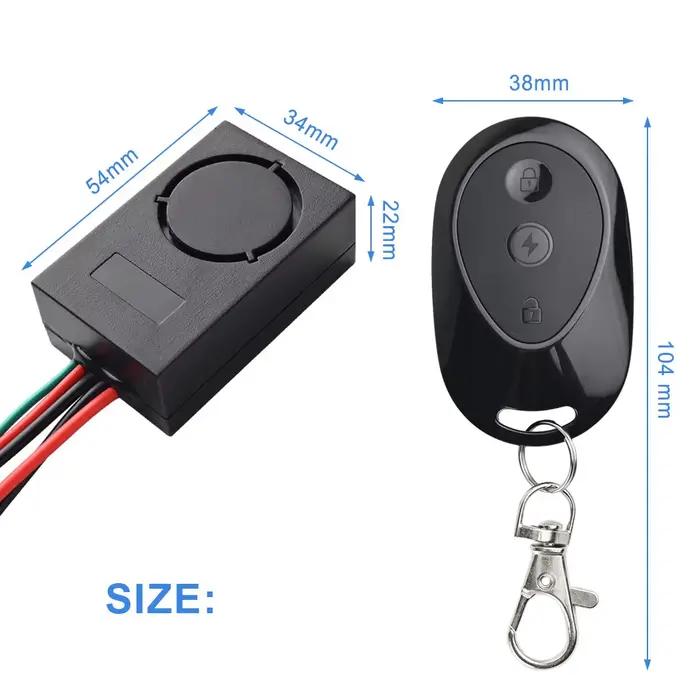 Alarme antivol 115 dB pour trottinette électrique