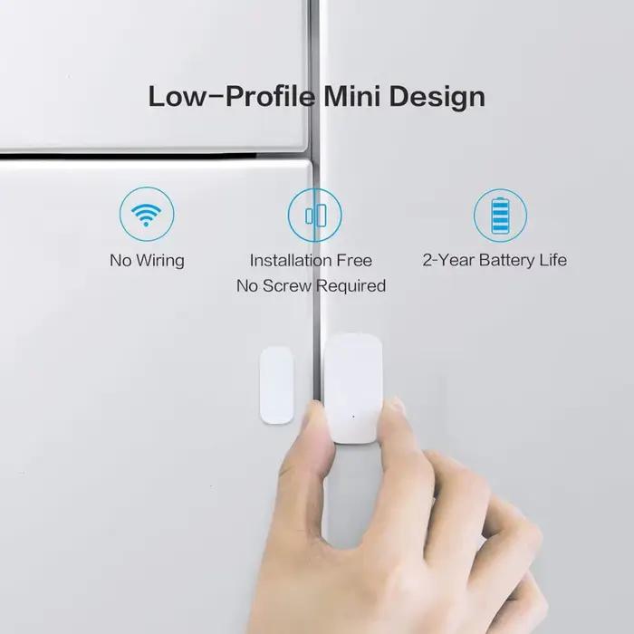 Aqara capteur de porte fenêtre Zigbee connexion sans fil alarme intelligente Mini
