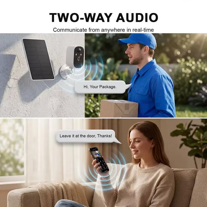 Caméra de surveillance WiFi 1080P