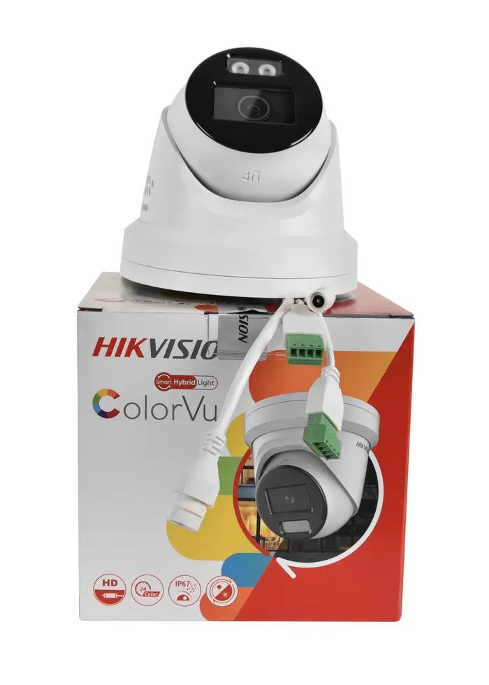 Hikvision 8MP caméra IP DS-2CD2387G2H-LISU/SL 4MP DS-2CD2347G2H-LISU/SL lumière hybride intelligente tourelle ColorVu Audio bidirectionnel intégré