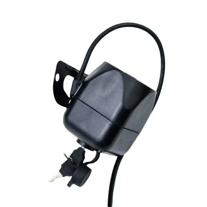 Sirène d'alarme filaire 12V 105dB - Klaxon haute puissance 15W pour la sécurité domestique