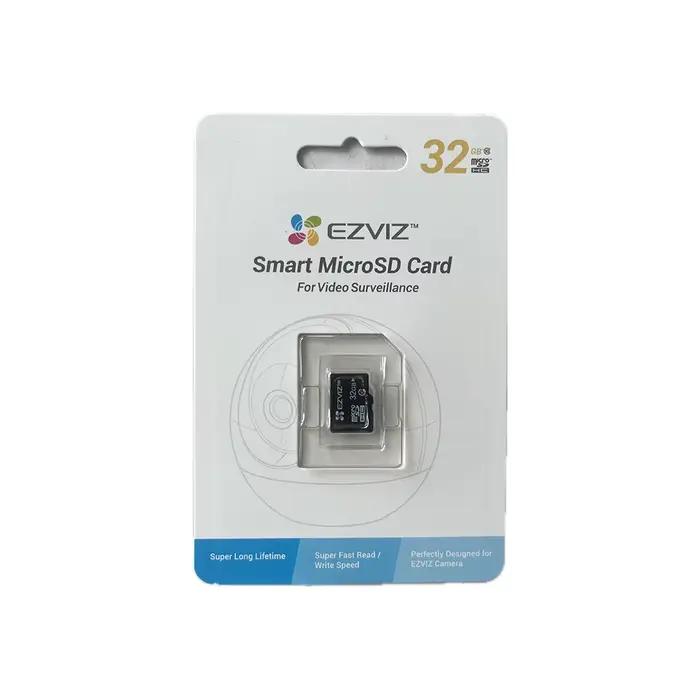 EZVIZ 32GB 64GB 128GB 256GB 512GB classe 10 haute vitesse lecture écriture carte MicroSD TF pour caméra de sécurité Hikvision