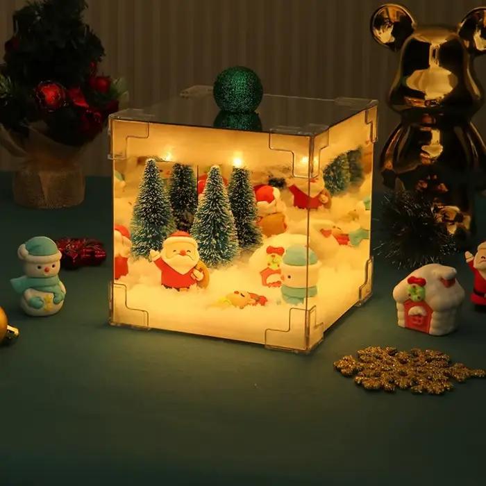 Lumière de noël LED, décorations d'éclairage pour chambre à coucher