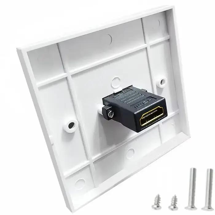 Panneau de prise haute définition Compatible HDMI 86mm