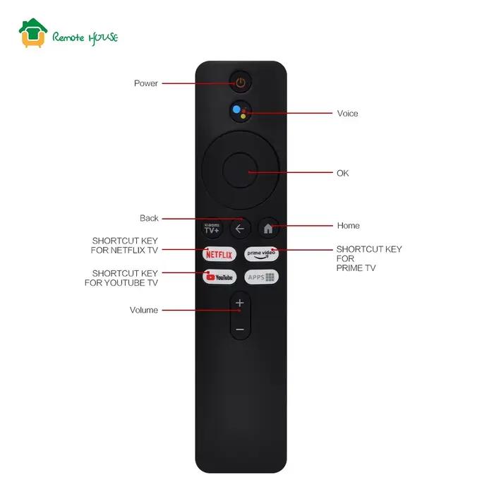 Télécommande vocale XMRM-M6 pour Xiaomi mi 2e génération Box 4K Ultra HD
