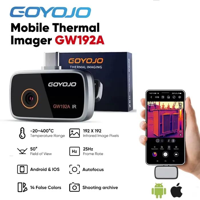 Caméra thermique GOYOJO GW192A pour iPhone et téléphone Android