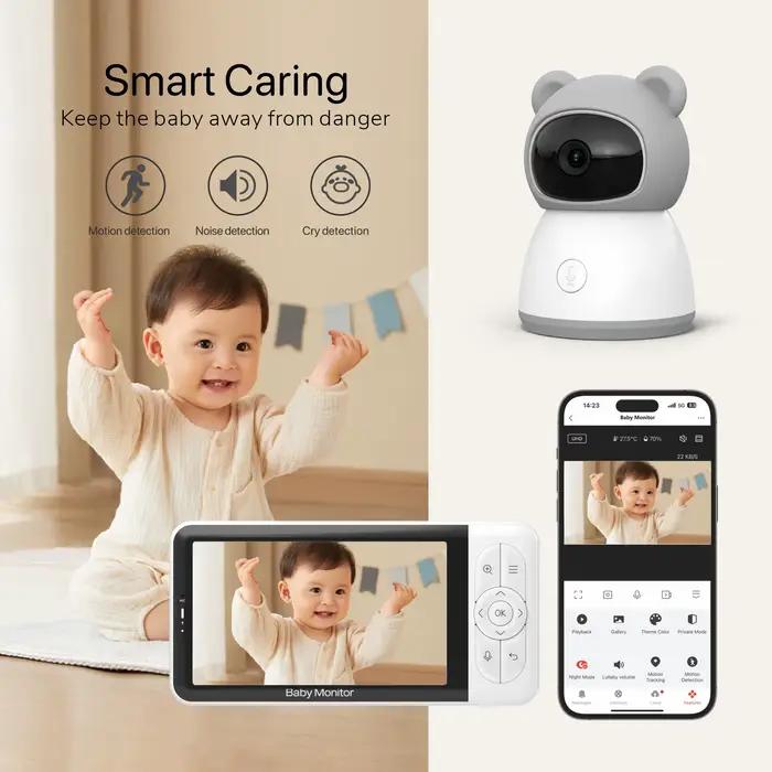 Caméra de surveillance pour bébé Tuya Smart