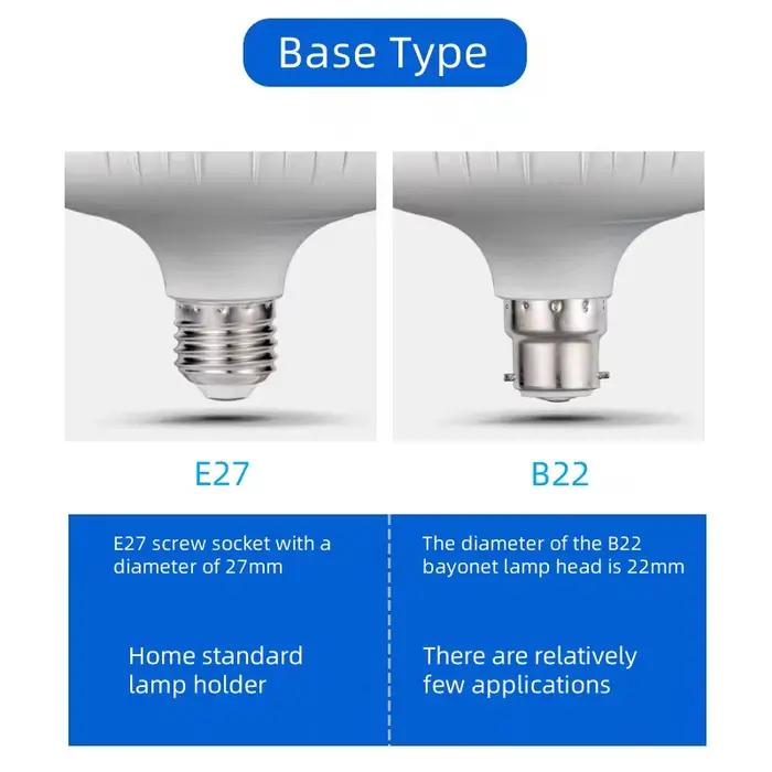 Ampoule LED AC 220V E27 B22