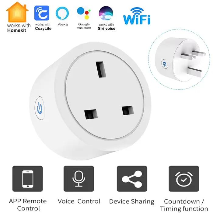 Prise intelligente HomeKit UK 110V/220V
