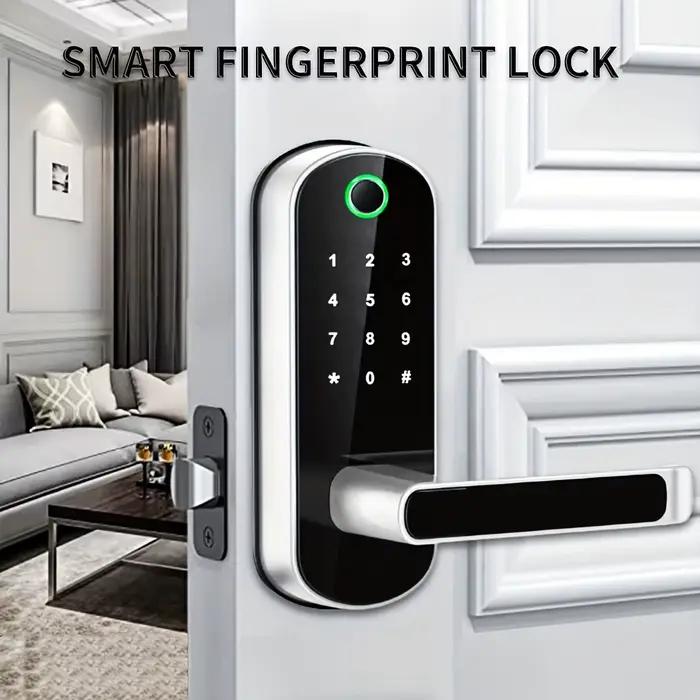 Serrure de porte intelligente à empreintes digitales
