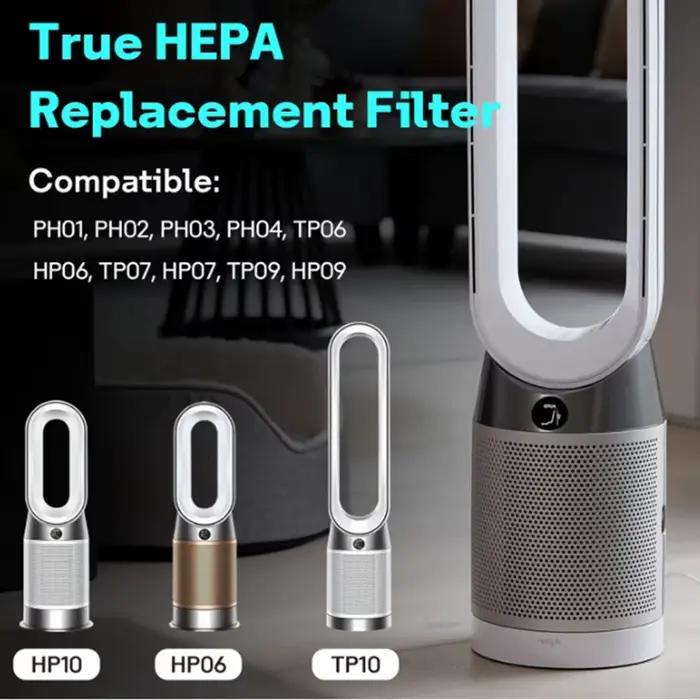 Filtre HEPA véritable compatible avec les purificateurs d'air Dyson TP06 HP06 HP09 TP09 PH01 PH02 PH03 PH04 HP07 TP07