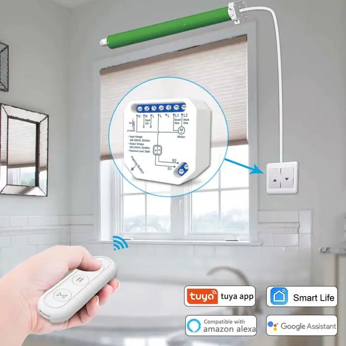 Module de commutateur de volet roulant pour rideau WiFi