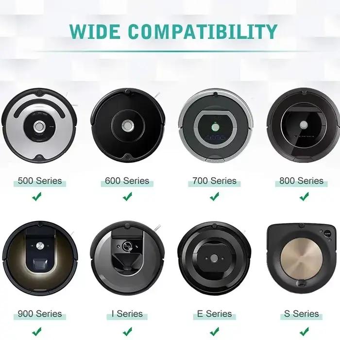 Ensemble de roulettes de roue avant de remplacement pour aspirateur iRobot Roomba