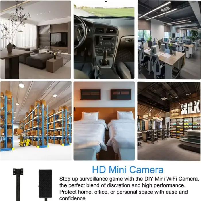 Mini caméra WiFi HD 4K