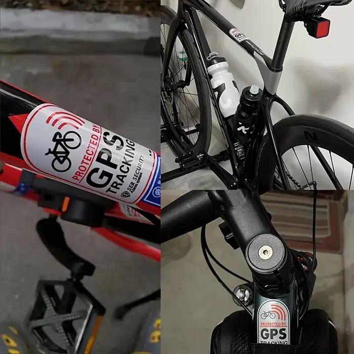 Alarme de suivi GPS, 1 ensemble d'autocollants réfléchissants pour Scooter