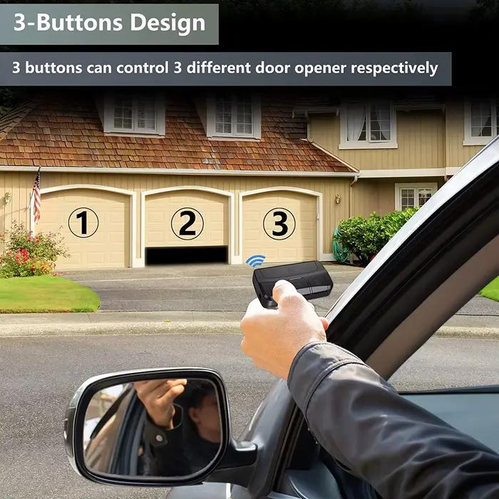Télécommande universelle de porte de Garage 3 en 1