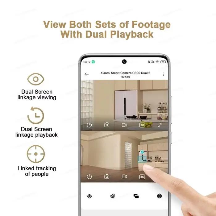 XIAOMI Smart Camera C300 Version double caméra