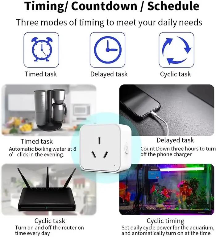 Prise intelligente WiFi TUYA 16A