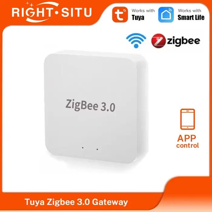 Passerelle Tuya Zigbee 3.0 Hub pour Maison Intelligente