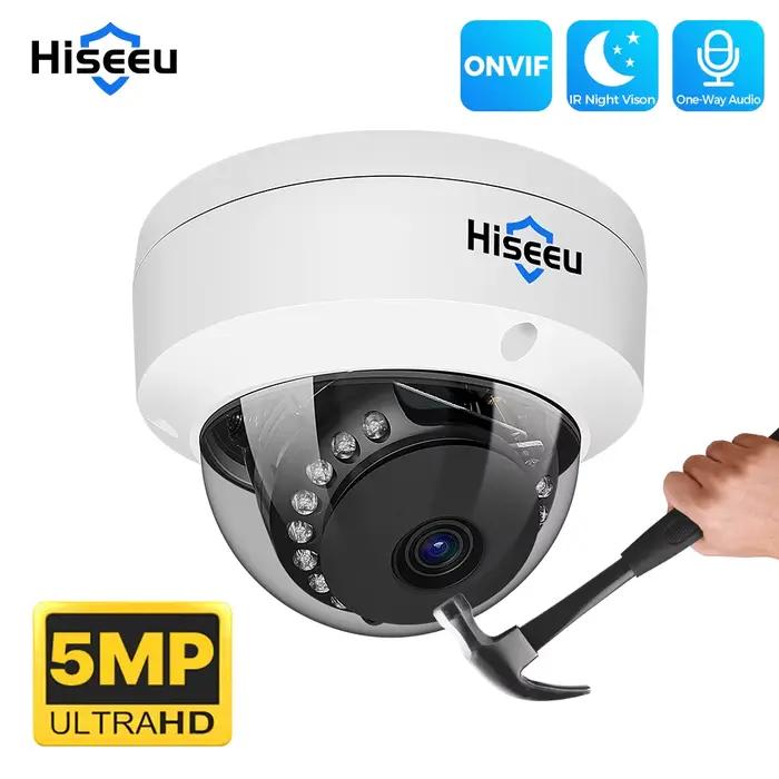 Hiseeu – caméra IP dôme POE 5MP