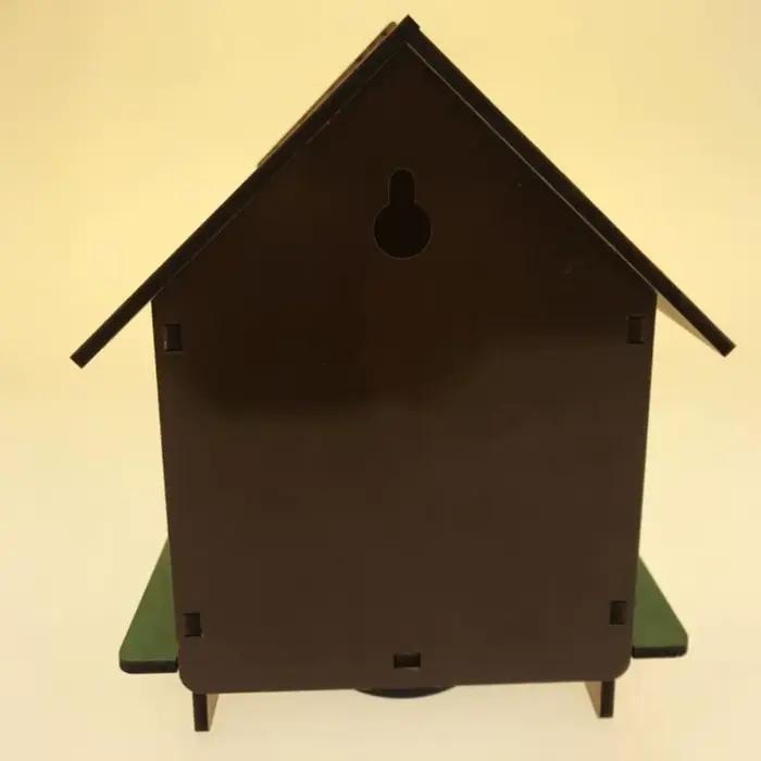 Baromètre de maison en bois créatif